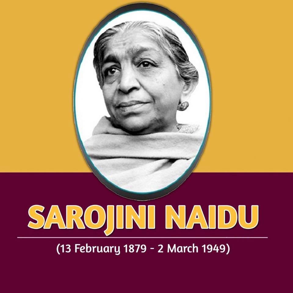 Remembering Sarojini Naidu Today